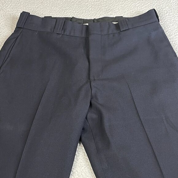 Elbeco Pants Mens 36R x  26 Blue Wool EMT Medical Military Pockets Uniform - Picture 3 of 14